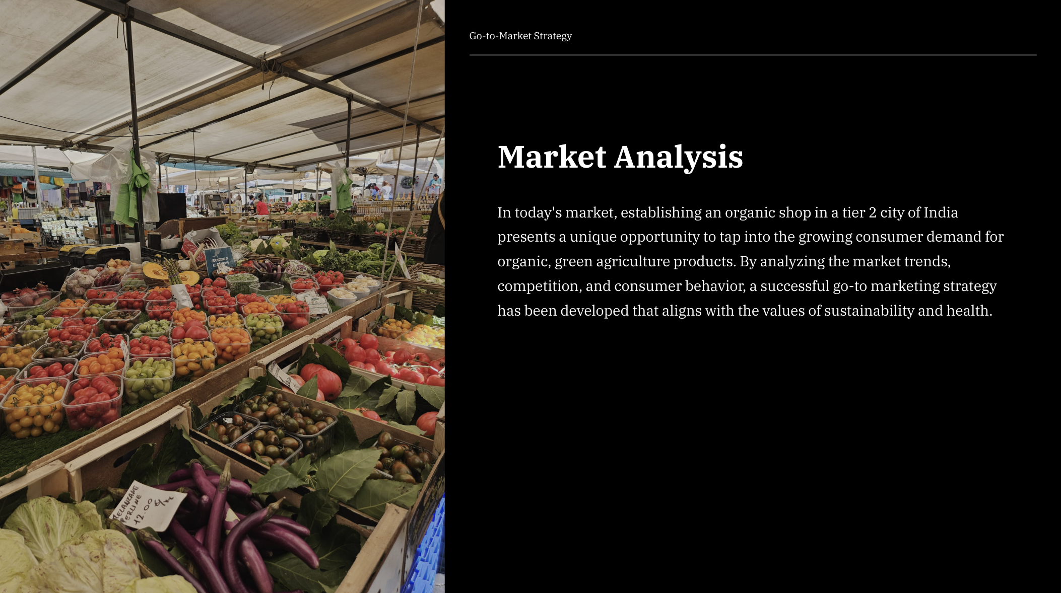 Slide 3 - Market Research